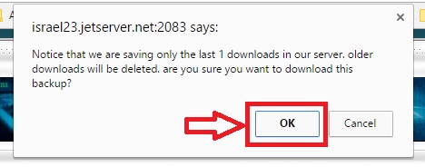 אופן העברת אתר ג'ומלה בשרת אחסון cPanel אופן העברת אתר ג'ומלה בשרת אחסון cPanel